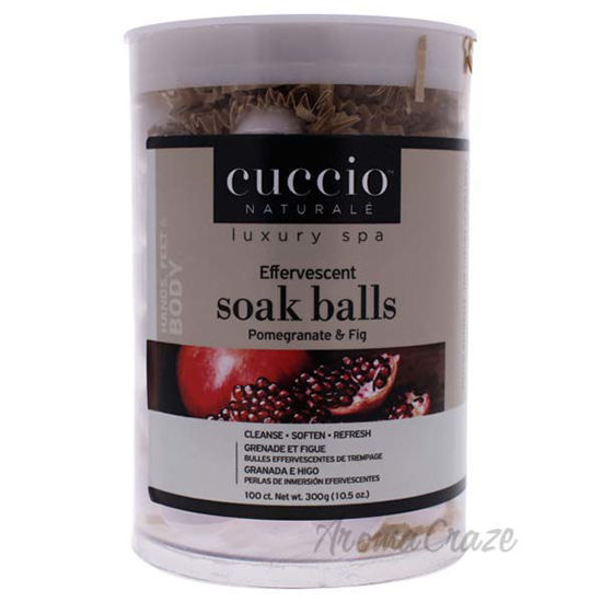 Soak Balls Effervescent - Pomegranate and Fig by Cuccio for 