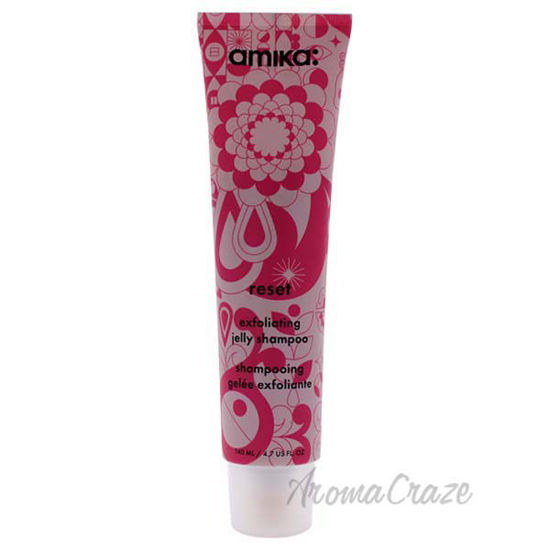 Reset Exfoliating Jelly Shampoo by Amika for Unisex - 4.7 oz