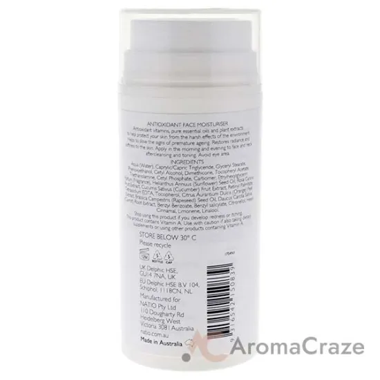 Picture of Antioxidant Face Moisturiser by Natio for Women - 3.3 oz Moisturizer