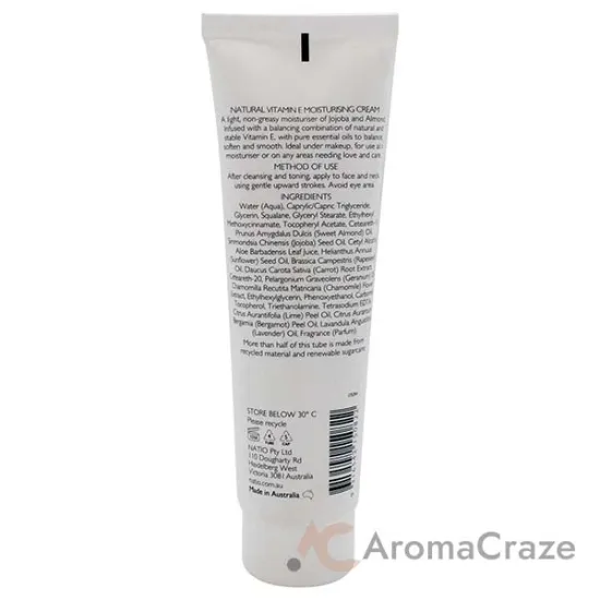 Picture of Natural Vitamin E Moisturising Cream by Natio for Women - 3.3 oz Cream