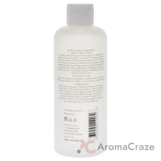 Picture of Rosewater and Chamomile Gentle Skin Toner by Natio for Women - 8.4 oz Toner