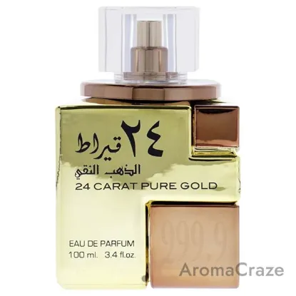 Picture of 24 Carat - Pure Gold by Lattafa for Women - 3.4 oz EDP Spray