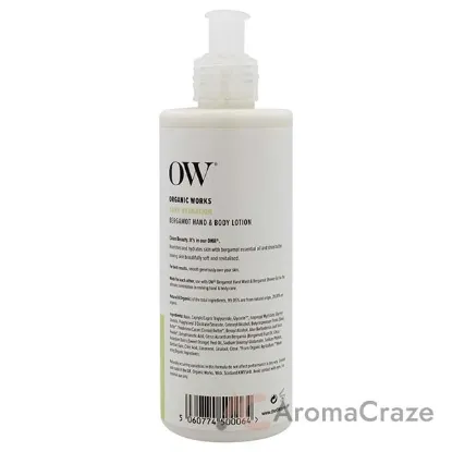 Picture of Daily Hydration Hand and Body Lotion - Bergamot by Organic Works for Unisex - 10.14 oz Body Lotion