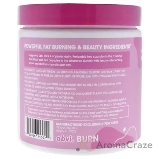 Picture of Collagenic Burn by Obvi for Unisex - 120 Count Dietary Supplement