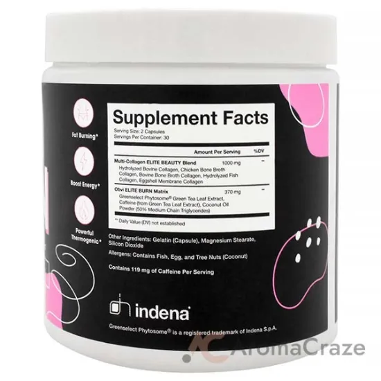 Picture of Collagenic Burn Elite by Obvi for Unisex - 60 Count Dietary Supplement