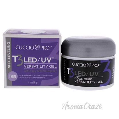 T3 Cool Cure Versatility Gel - Self Leveling White by Cuccio