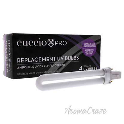 Replacement Uv Bulbs by Cuccio Pro for Women - 4 Pc Bulbs