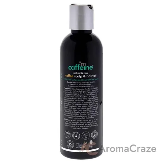 Picture of Coffee Scalp and Hair Oil - Redensyl by mCaffeine for Unisex - 6.76 oz Oil