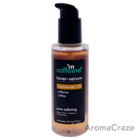 Picture of Toner-Serum Niacinamide 5 Percent Caffeine Coffee Pore Refining - All Skin Types by mCaffeine for Unisex - 5.07 oz Serum
