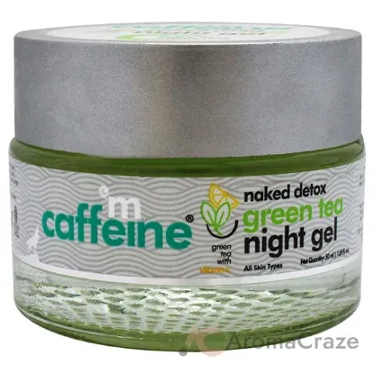 Picture of Naked Detox Green Tea Night Gel by mCaffeine for Unisex - 1.69 oz Gel