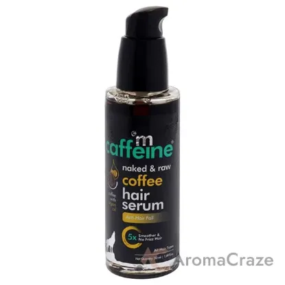 Picture of Naked and Raw Coffee Hair Serum - Argan Oil by mCaffeine for Unisex - 1.69 oz Serum