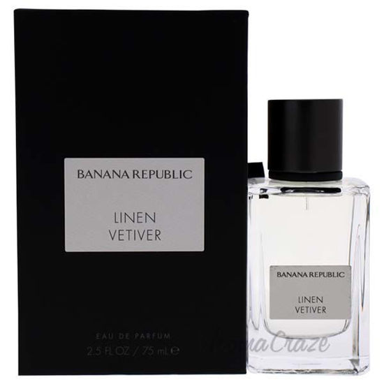 Linen Vetiver by Banana Republic for Unisex - 2.5 oz EDP Spr