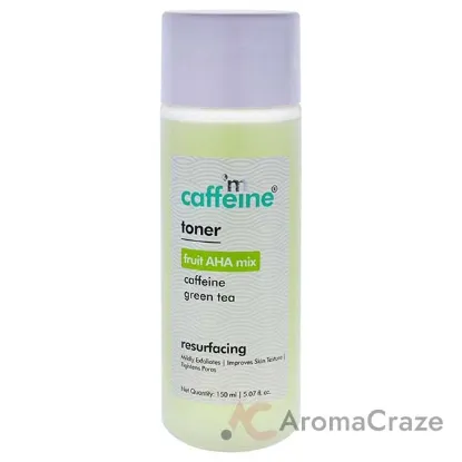 Picture of Fruit AHA Mix and Caffeine Green Tea Resurfacing Toner - All Skin Types by mCaffeine for Unisex - 5.07 oz Toner