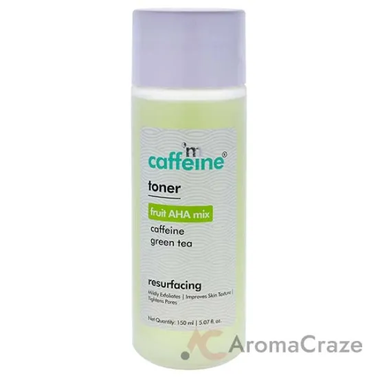 Picture of Fruit AHA Mix and Caffeine Green Tea Resurfacing Toner - All Skin Types by mCaffeine for Unisex - 5.07 oz Toner