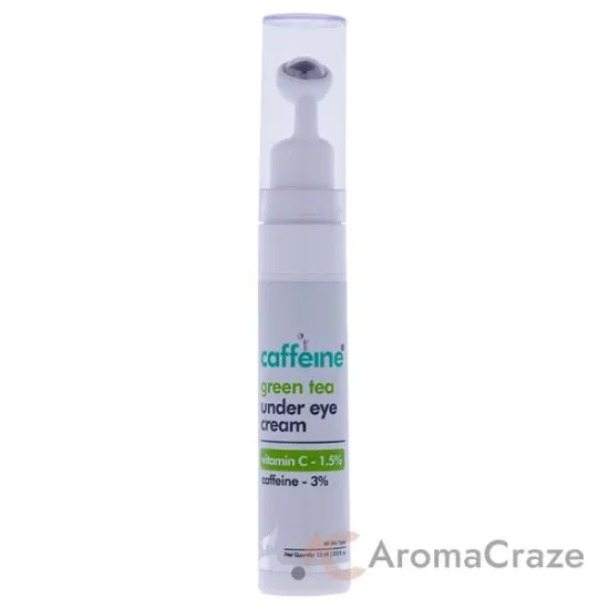 Picture of Green Tea Under Eye Cream Vitamin C 1.5 Percent by mCaffeine for Unisex - 0.5 oz Cream