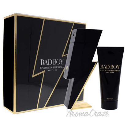 Bad Boy by Carolina Herrera for Men - 2 Pc Gift Set 3.4oz ED