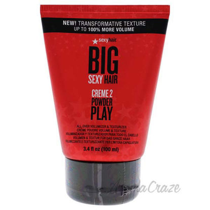 Creme 2 Powder Play by Sexy Hair for Unisex - 3.4 oz Cream