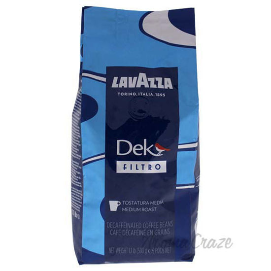 Dek Filtro Medium Roast Decaffeinated Coffee Beans By Lavazz