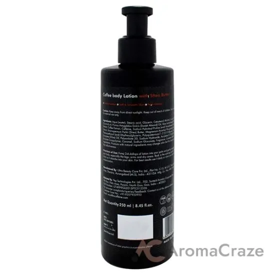 Picture of Coffee Body lotion with Shea Butter by mCaffeine for Unisex - 8.45 oz Body Lotion
