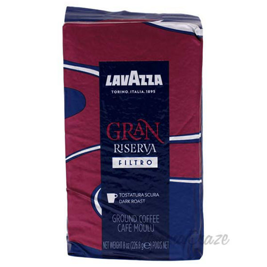 Gran Riserva Filtro Dark Roast Ground Coffee By Lavazza - 8 