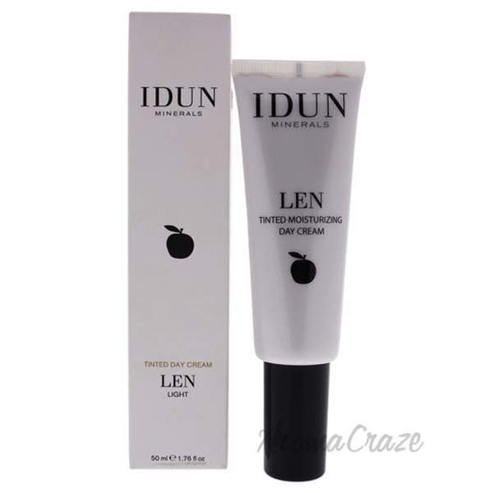 Len Tinted Day Cream - 402 Light by Idun Minerals for Women 