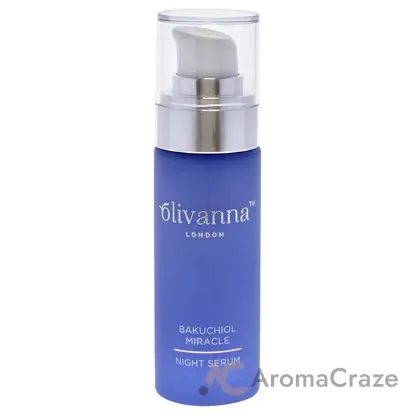 Picture of Bakuchiol Miracle Night Serum by Olivanna for Women - 1 oz Serum
