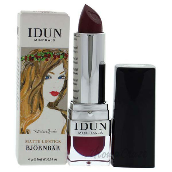 Matte Lipstick - 106 Bjornbar by Idun Minerals for Women - 0