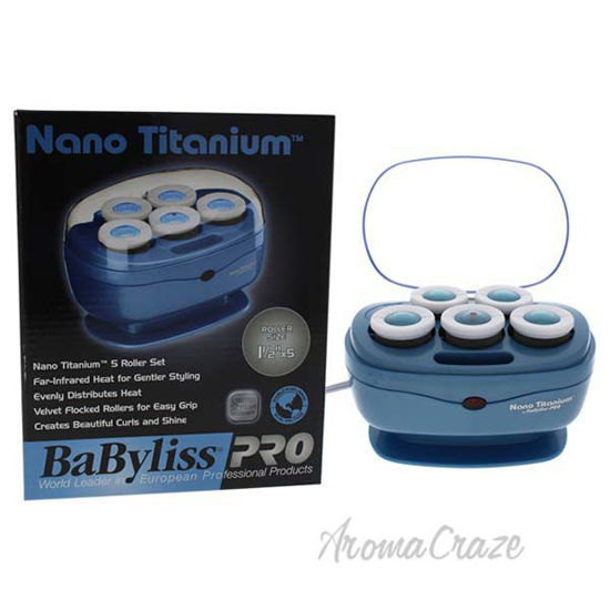 Nano Titanium 5 Roller Set - BABNTTS7 by BaBylissPRO for Uni