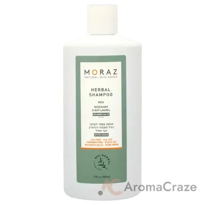 Picture of Men Herbal Shampoo for Normal Hair by Moraz for Men - 17 oz Shampoo