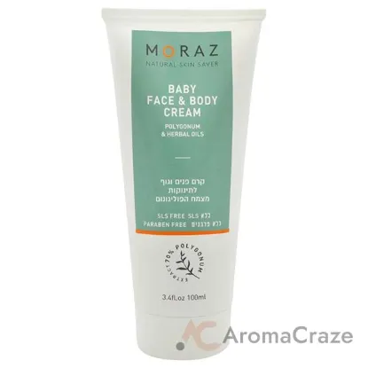 Picture of Baby Face and Body Cream by Moraz for Kids - 3.4 oz Cream