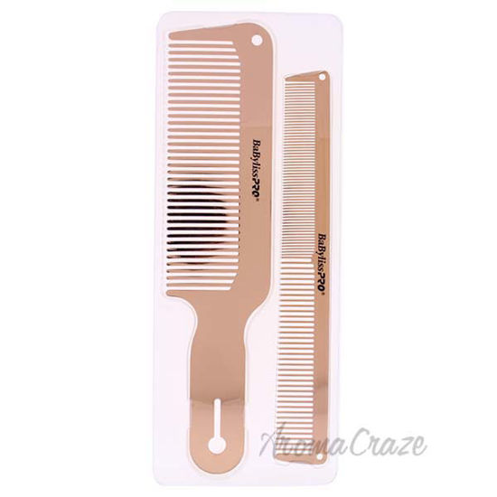 Barberology Comb Set - RoseFX Metal by BaBylissPRO for Unise