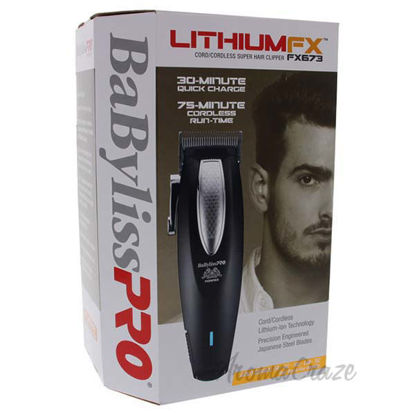 LithiumFX Cordless Super Hair Clipper - FX673 by BaBylissPRO