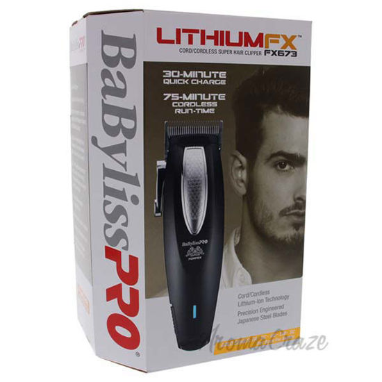 LithiumFX Cordless Super Hair Clipper - FX673 by BaBylissPRO