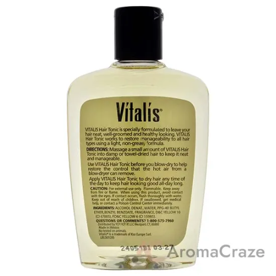 Picture of Hair Tonic Liquid by Vitalis for Unisex - 7 oz Tonic