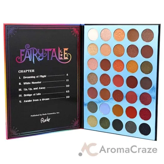 Picture of Fairy Tale 35 Eyeshadow Palette - Book 3 by Rude Cosmetics for Women - 1.34 oz Eye Shadow