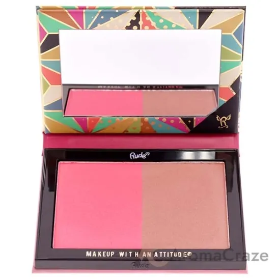 Picture of My Other Half Duo Shade Face Palette - Double Faced by Rude Cosmetics for Women - 0.4 oz Makeup