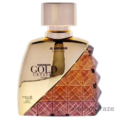 Picture of Gold Crystal - Oudh by Al Haramain for Unisex - 3.33 oz EDP Spray