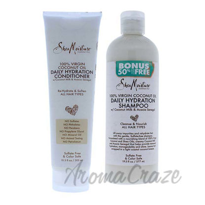 100 Percent Virgin Coconut Oil Daily Hydration Kit by Shea M