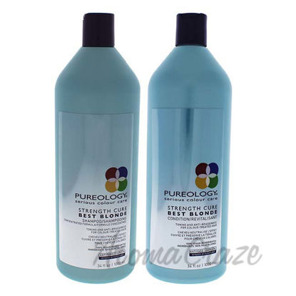 Strength Cure Best Blonde Shampoo and Conditioner Kit by Pur