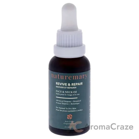 Picture of Revive and Repair Face and Neck Oil - Rose Ginger by Naturemary for Unisex - 1 oz Oil