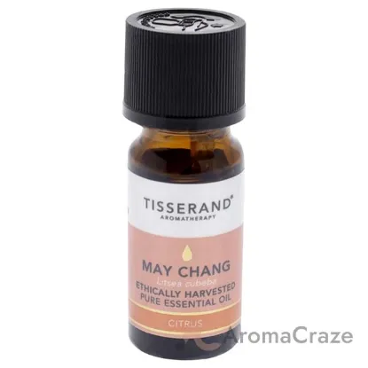 Picture of Ethically Harvested Pure Essential Oil - May Chang by Tisserand for Unisex - 0.30 oz Oil