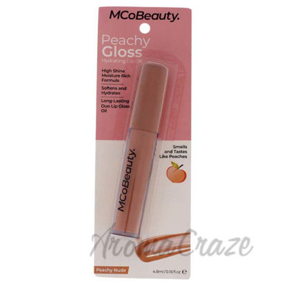 Picture of Peachy Gloss Hydrating Lip Oil - Peachy Nude by MCoBeauty for Women - 0.16 oz