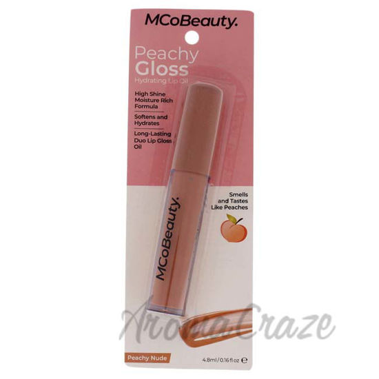 Picture of Peachy Gloss Hydrating Lip Oil - Peachy Nude by MCoBeauty for Women - 0.16 oz