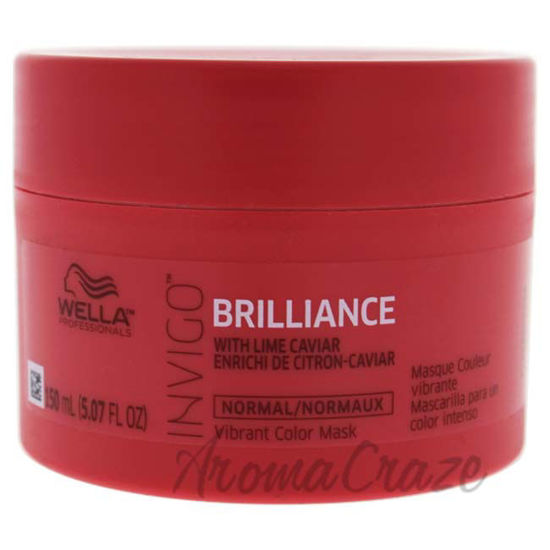 Picture of Invigo Brilliance Mask For Normal Hair by Wella for Unisex - 5.07 oz