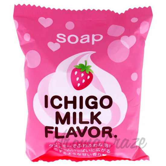 Picture of Petit Berry Ichigo Milk Flavor Soap by Pelican for Unisex - 2.8 oz