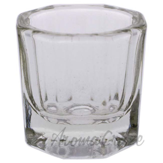 Picture of Glass Dappen Dish Pack - Clear by Cuccio Pro for Women - 12 Pc Glass Dish