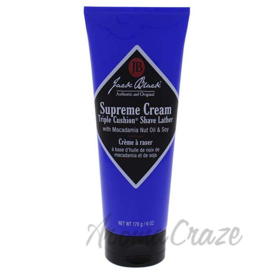 Picture of Supreme Cream Triple Cushion Shave Lather by Jack Black for Men - 6 oz
