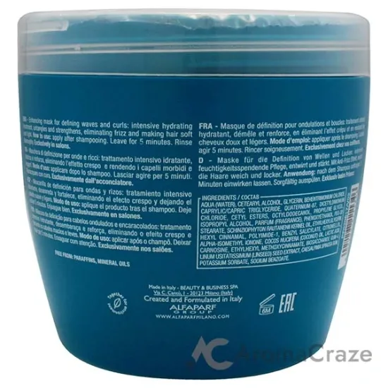 Picture of Semi Di Lino Curls Enhancing Mask by Alfaparf Milano for Unisex - 16.9 oz Masque