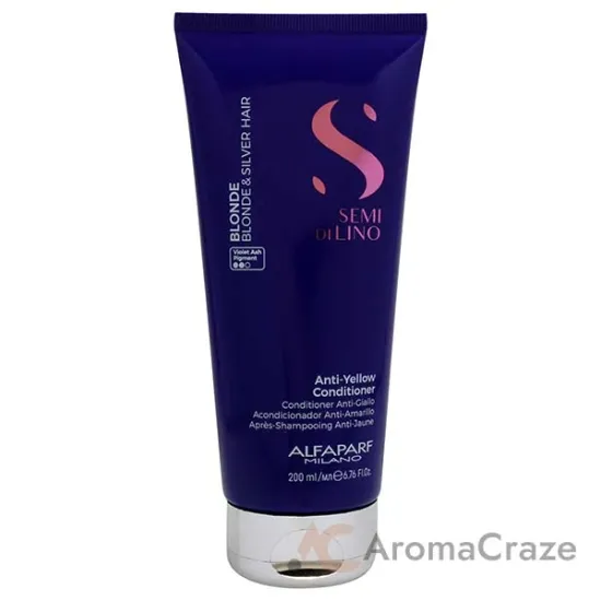 Picture of Semi Di Lino Blonde Anti-Yellow Conditioner by Alfaparf Milano for Unisex - 6.7 oz Conditioner