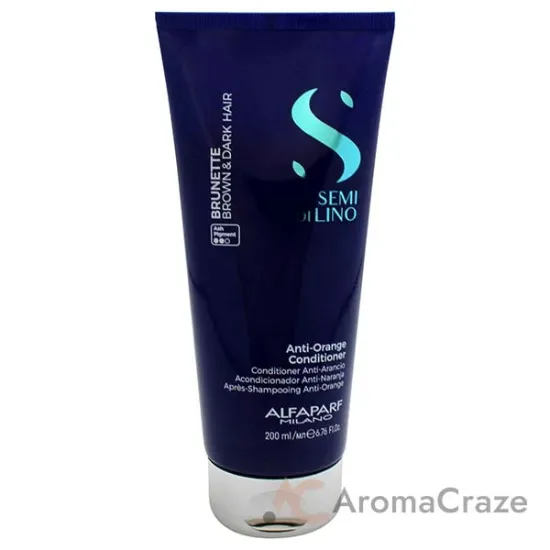 Picture of Semi Di Lino Brunette Anti-Orange Conditioner by Alfaparf Milano for Unisex - 6.7 oz Conditioner